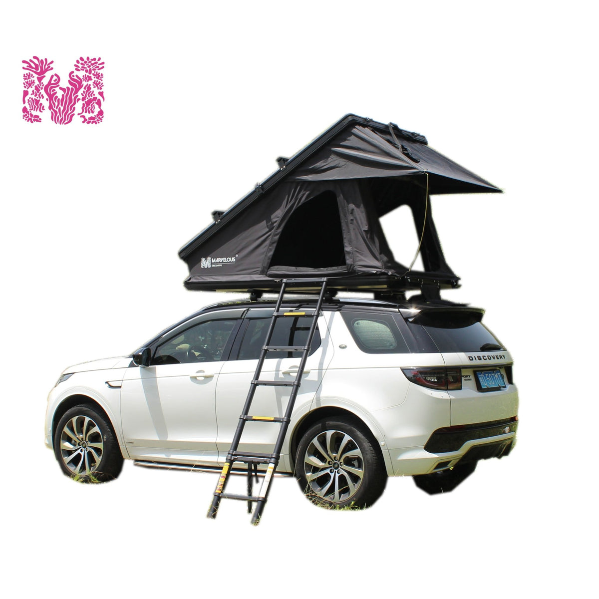 Triangle Aluminum Hard shell Car Roof Top Tent MOT - LK910 - MARVELOUS OUTDOOR