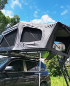 4-5 People Aluminum Hard Shell Folding Car  Roof Top Tent MOT-L800