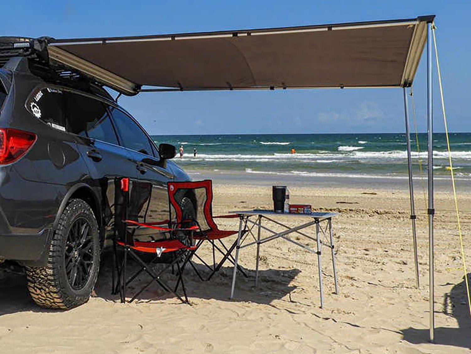 90 Degree Aluminum Car Side Tent MOT - LT90 - MARVELOUS OUTDOOR