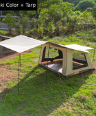 5.5 M ² New Design Inflatable Tent with Tarp MOT-Q500R