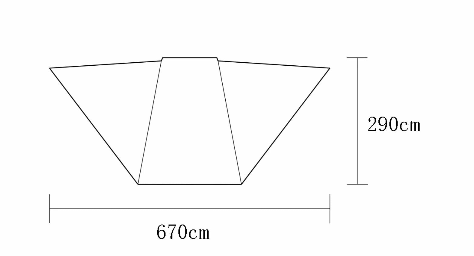 Tarp For T800 &T1000& L1000 TENT - FT01 - MARVELOUS OUTDOOR