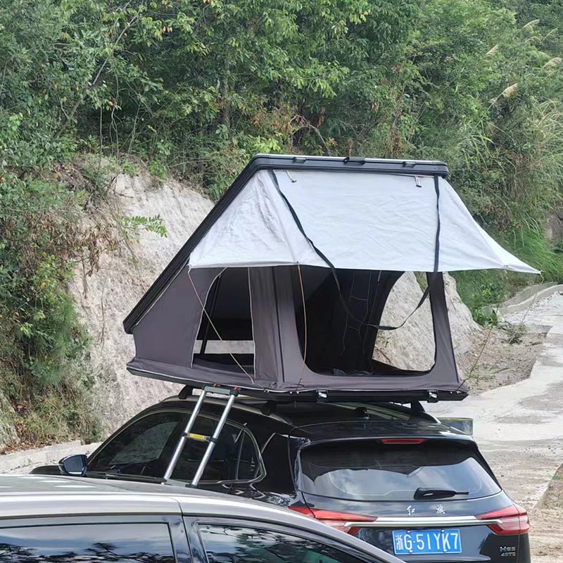 Triangle Aluminum Hard shell Car Roof Top Tent MOT - LK09 - MARVELOUS OUTDOOR