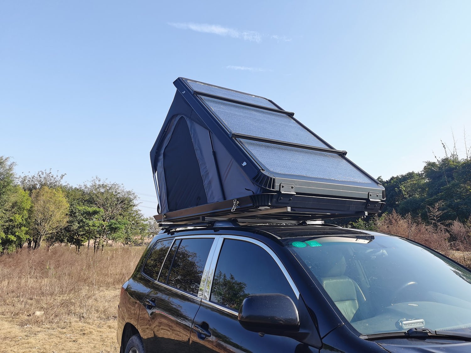 Triangle Aluminum Hard shell Car Roof Top Tent MOT - T600 - MARVELOUS OUTDOOR